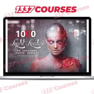 1000 Professional Light Leaks Photo Overlays