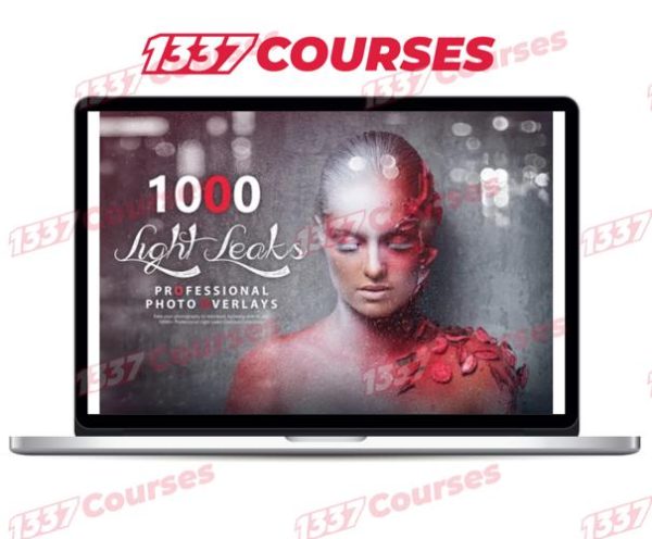 1000 Professional Light Leaks Photo Overlays