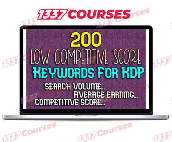 200 Low Competitive Score Keywords KDP