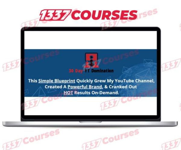 30 Day YouTube Domination – Launching 9 March 2021