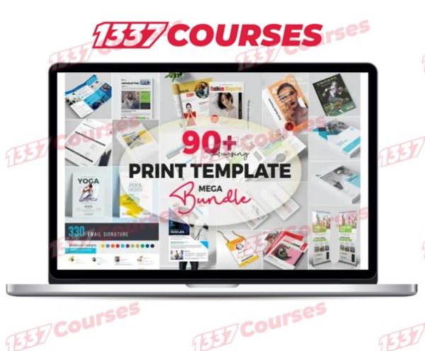 90+ Print Templates Mega Bundle