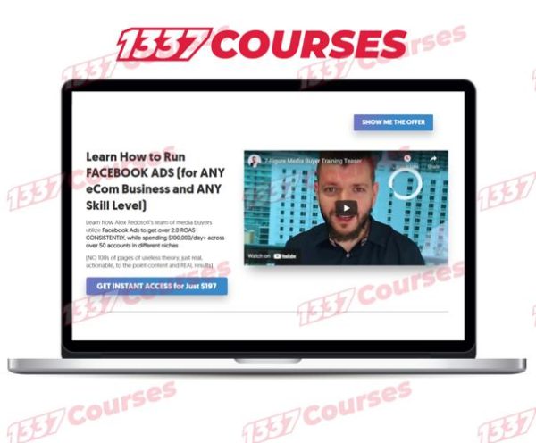 Alex Fedotoff – 7-Figure Media Buyer Training for Facebook