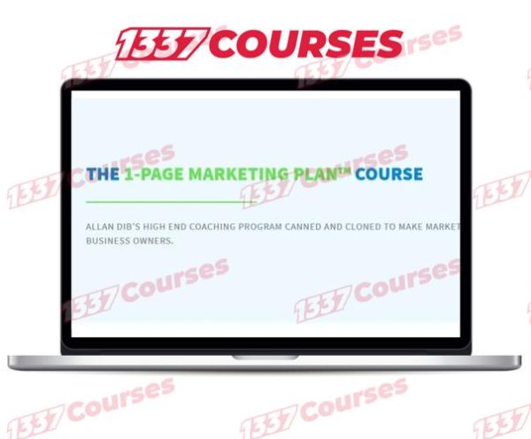 Allan Dib – The 1-Page Marketing Plan Course