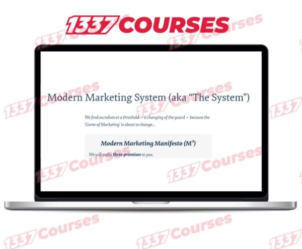 André Chaperon – Modern Marketing System