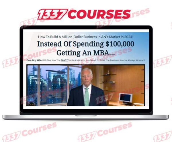 Brian Tracy – One-Day MBA How To Build A Million-Dollar Business In ANY Market in 2024
