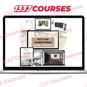 Clare Le Roy – SketchUp Beginner + Intermediate Course Bundle