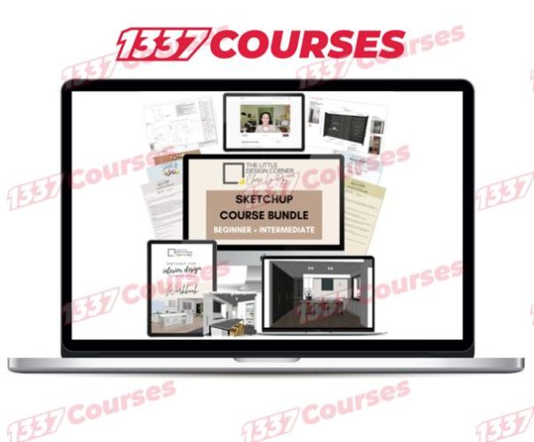 Clare Le Roy – SketchUp Beginner + Intermediate Course Bundle