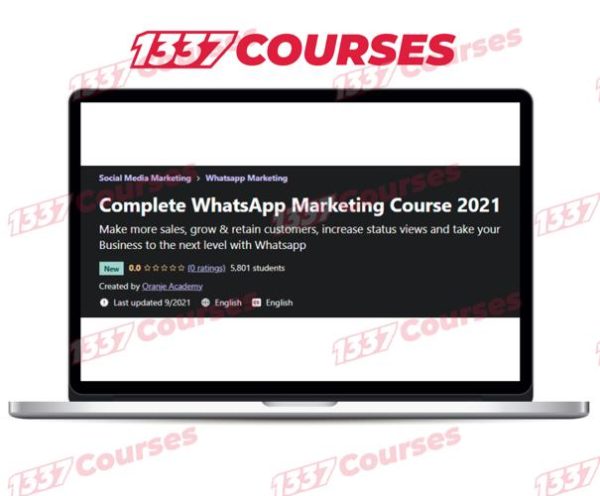 Complete WhatsApp Marketing Course 2021