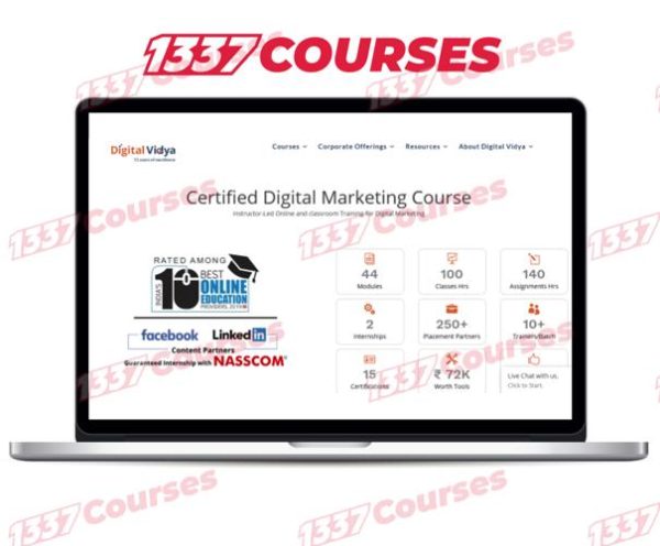 Digital Vidya – Certified Digital Marketing Master Course