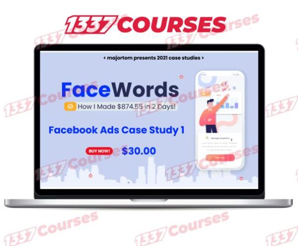 FaceWords – Case Study – How I Made $874.55 in 2 Days With Facebook Ads