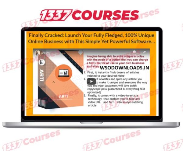 ARTI + Training – PRO, DFY, Etc