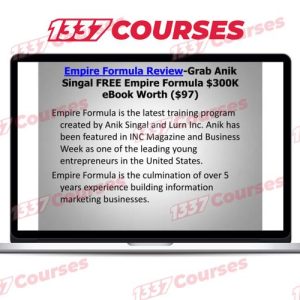Anik Singal – Empire Formula 2020