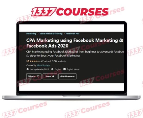 CPA Marketing Using Facebook Marketing & Facebook Ads (2020)