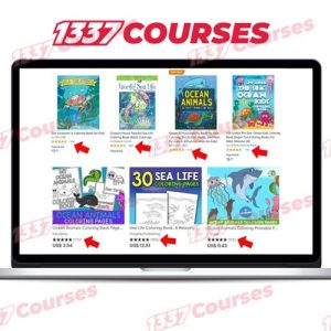 DFY Ocean Animals Coloring Bundle + OTO’s