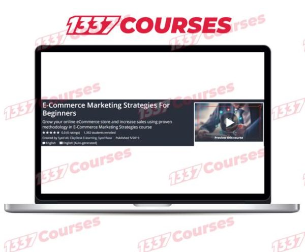 E-Commerce Marketing Strategies For Beginners – Udemy