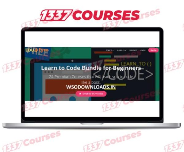 Edufyre – Learn to Code Bundle for Beginners – 24 Premium Courses FREE!!!