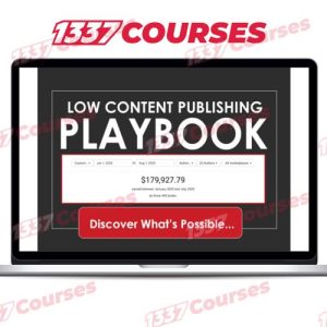 Kate Riley – Low Content Publishing Playbook ($197)