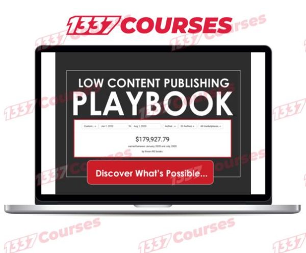 Kate Riley – Low Content Publishing Playbook ($197)