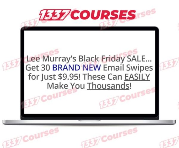 Lee Murray – BLACK FRIDAY: 30 BRAND NEW Promo Email Swipes!