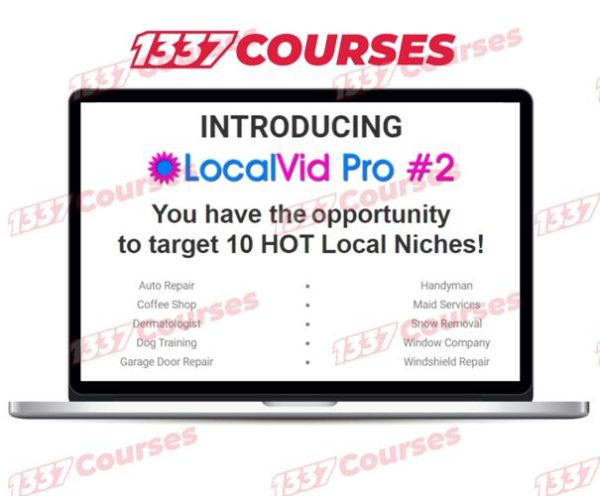 LocalVid Pro 2 + OTO’s – Releasing On 20th October