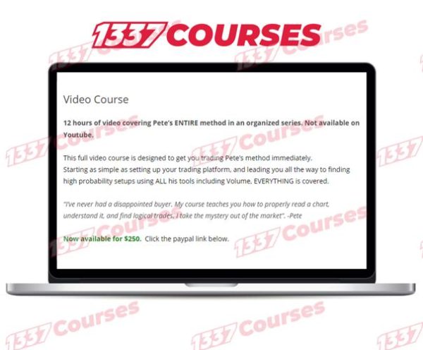 Peter Fader – VSA Trading Video Course