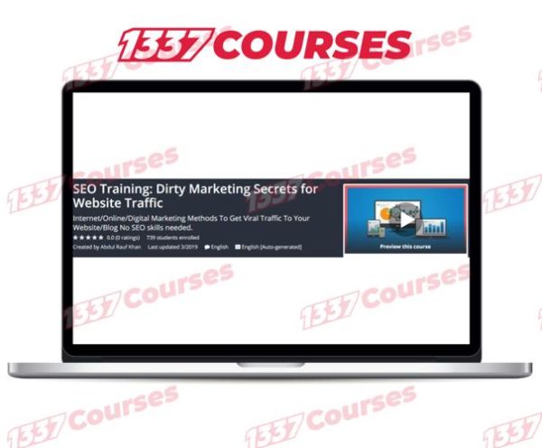 SEO Training: Dirty Marketing Secrets for Website Traffic