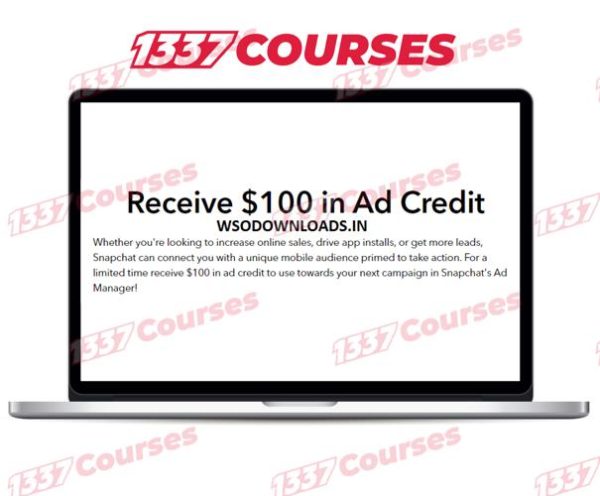 SnapChat $100 Ads coupon for US and CANADA