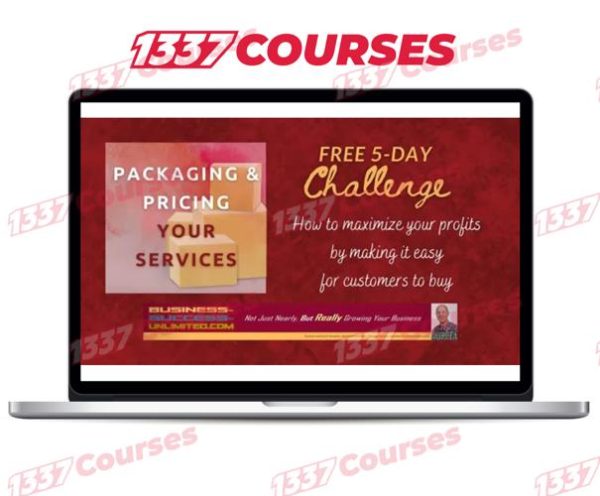 How to ‘Package & Price Your Services’ in just 5 Days