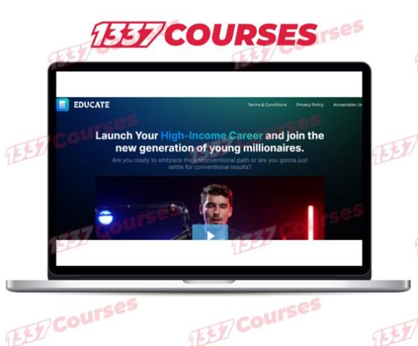 Iman Gadzhi – Educate.io – Revolutionizing Online Learning Courses
