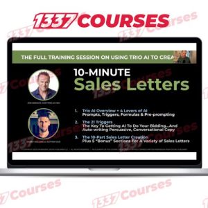 Jon Benson – 10 Minute Sales Letter