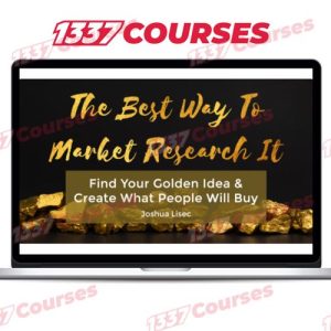 Joshua Lisec – The Best Way To Market Research It