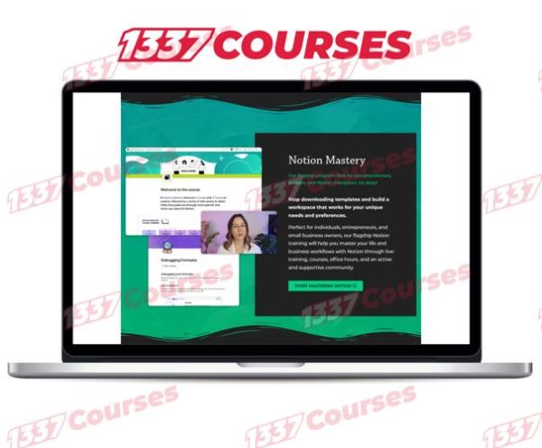 Marie Poulin – Notion Mastery Course Update 1
