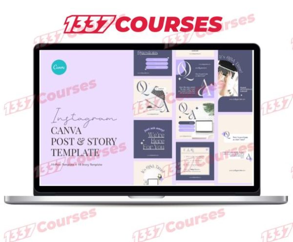 Minimalist Elegant FAQ Canva – Instagram Post and Stories Template