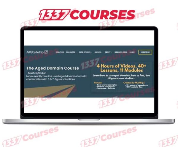 Mushfiq Sarker – The Aged Domain Course