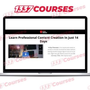 Paul Xavier – 14 Day Filmmaker – Learn Pro Content Creation In Just 14 Days