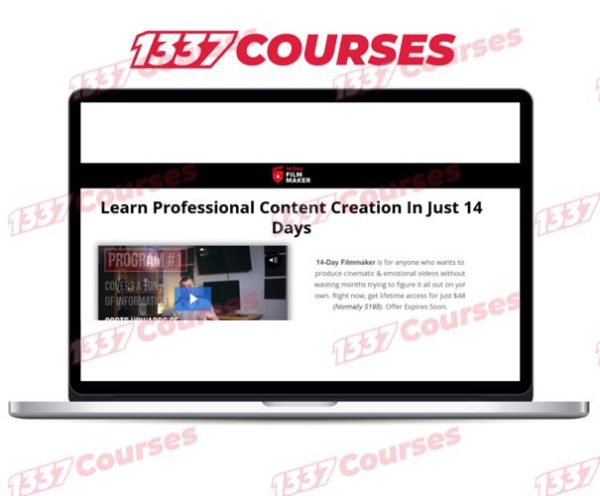 Paul Xavier – 14 Day Filmmaker – Learn Pro Content Creation In Just 14 Days