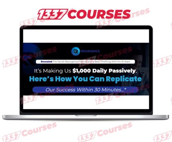 Resurgence – Secret Resurgence Method We’ve Been Profiting With For 10 Years