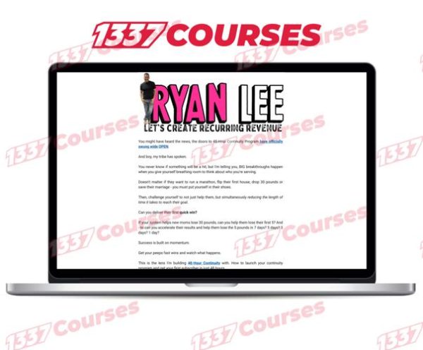 Ryan Lee – 48 Hour Continuity