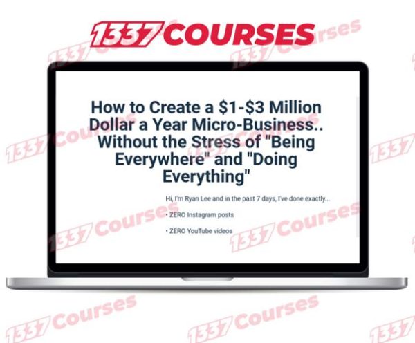 Ryan Lee – Micro-Business Workshop