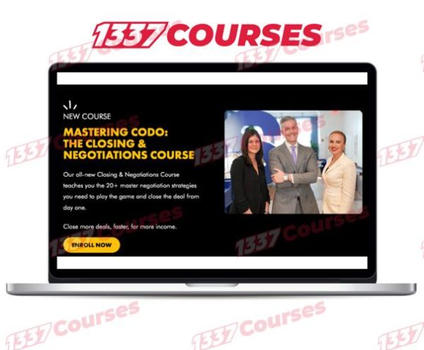 Ryan Serhant – Mastering CODO: The Closing & Negotiations Course