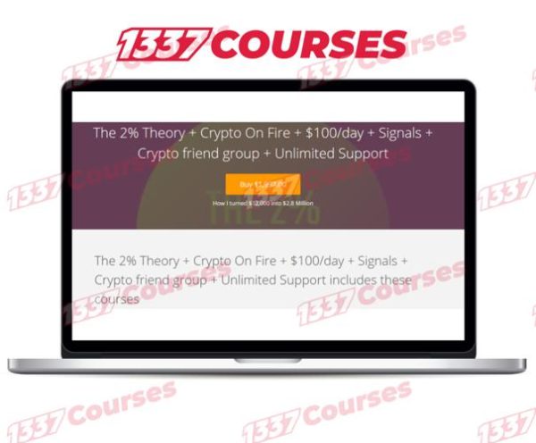 Anna Macko – The 2% Theory + Crypto On Fire + $100/day Downloa