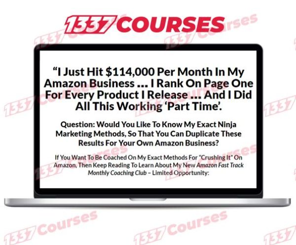 Ben Cummings – Amazon Fast Track UPDATE 2 March 20