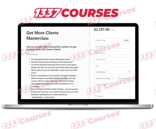 Chris Orzechowski – Get More Clients Masterclass