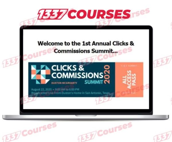 Duston Mc Groarty – Clicks & Commissions Summit 2020
