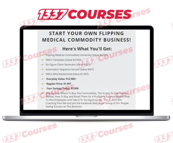 Felix Wisniewski – Flipping Medical Commodities University