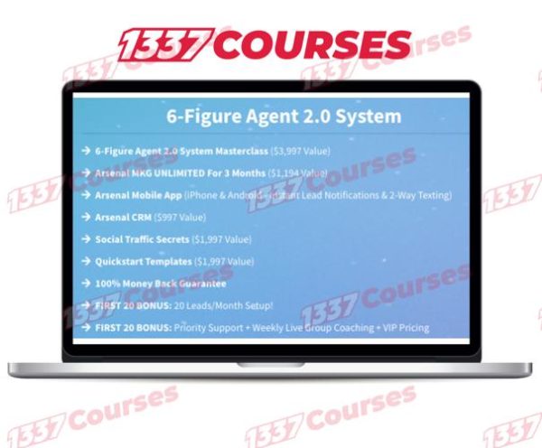 Jason Wardrope – Seller Leads Mastery Course & 6-Figure Agent 2.0 System