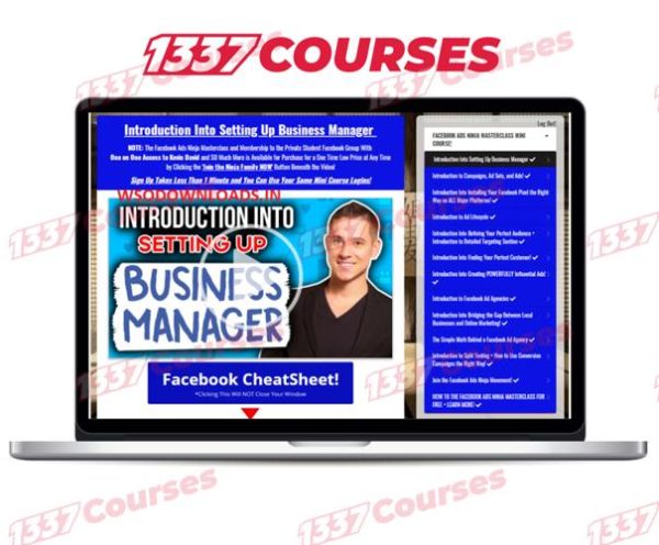 Kevin David – Facebook Ads Ninja Masterclass Mini Course 2020