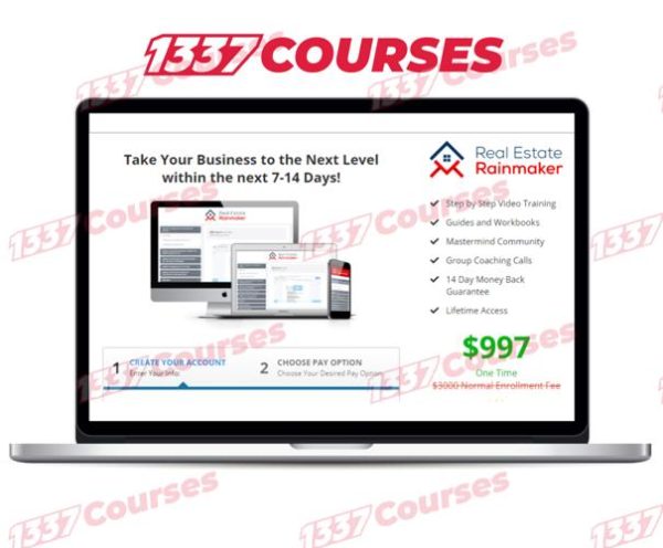 Real Estate Rainmaker 2020 – High Quality Leads Course Real Estate
