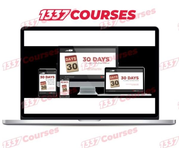 Tim Schmoyer – 30 Days to A Better YouTube Channel
