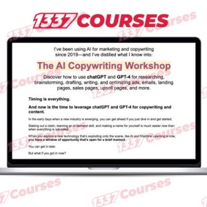 Sam Woods – The AI Copywriting Workshop (Complete Edition)